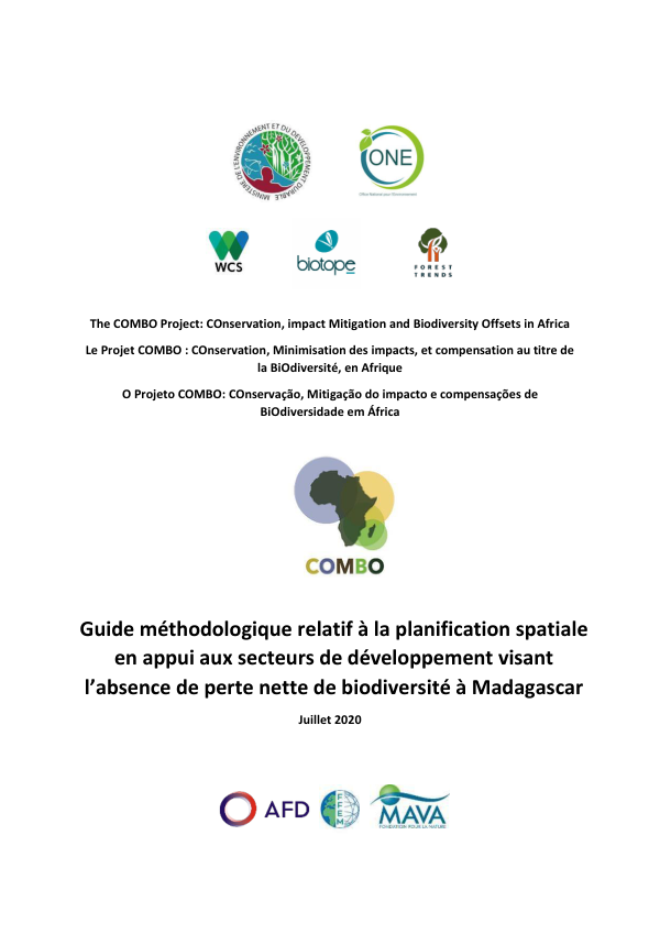 Guide de planification spatiale pour la hiérarchie d'atténuation à Madagascar
